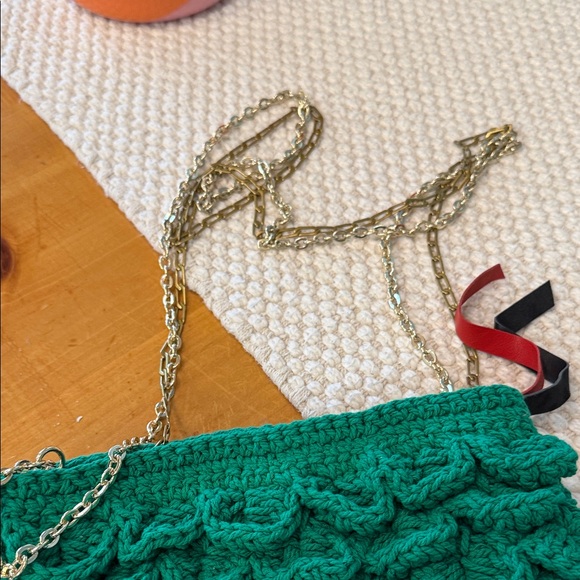 Clare V Green Crochet Shoulder Bag - Picture 4 of 4